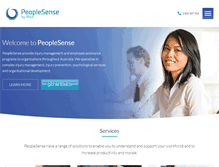 Tablet Screenshot of peoplesense.com.au